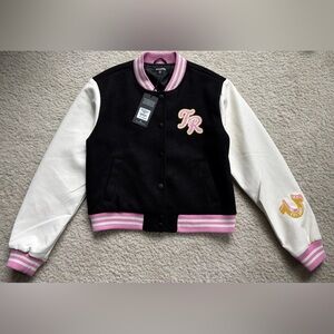 True Religion Varsity Jacket Size M NWT